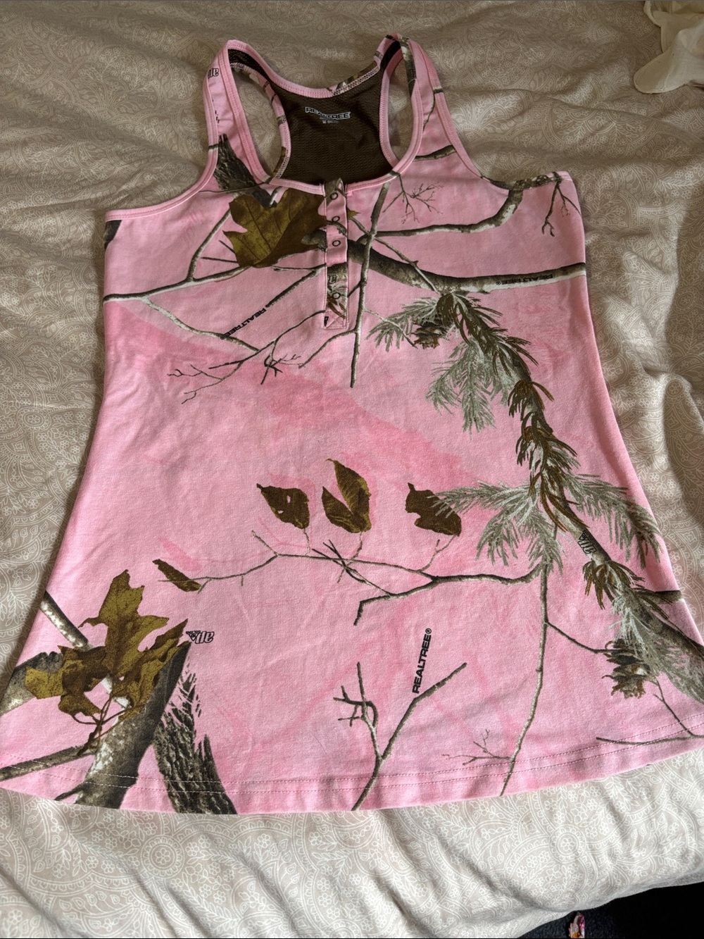 Realtree Pink Camo Woman’s Tank Top